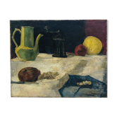 Tableau 1954 "Nature morte" signé L.Bonamy