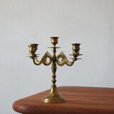 Vintage Swedish Brass Candleholder from Scandia Massing, 1950s
