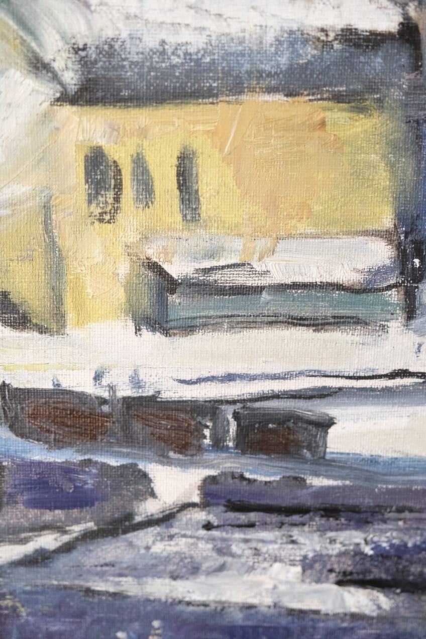 Oil painting by Bertil Landelius 1935