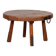 Table basse en chêne dans le goût de Jean Touret, 1950