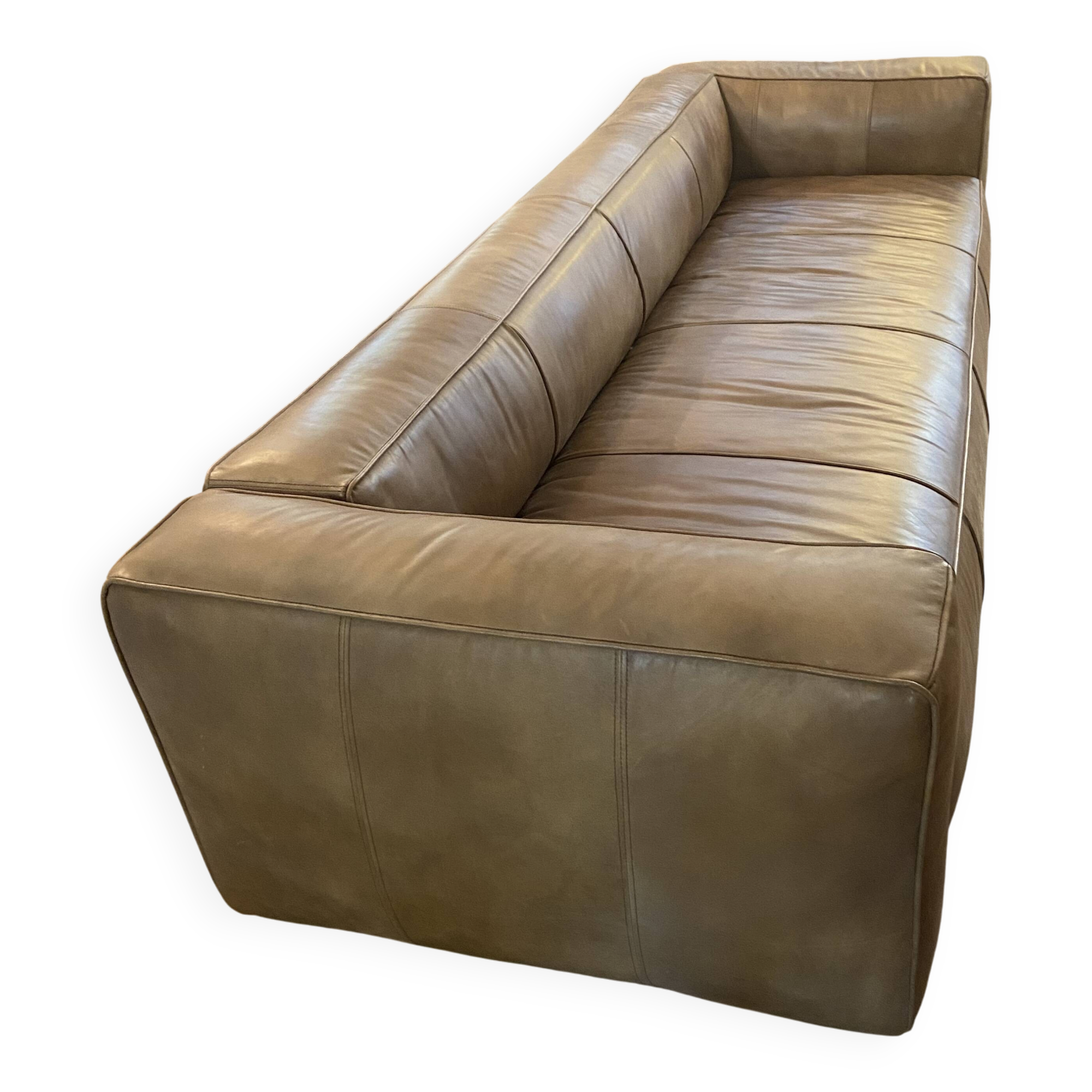 leather sofa