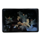Asian lacquered wood tray