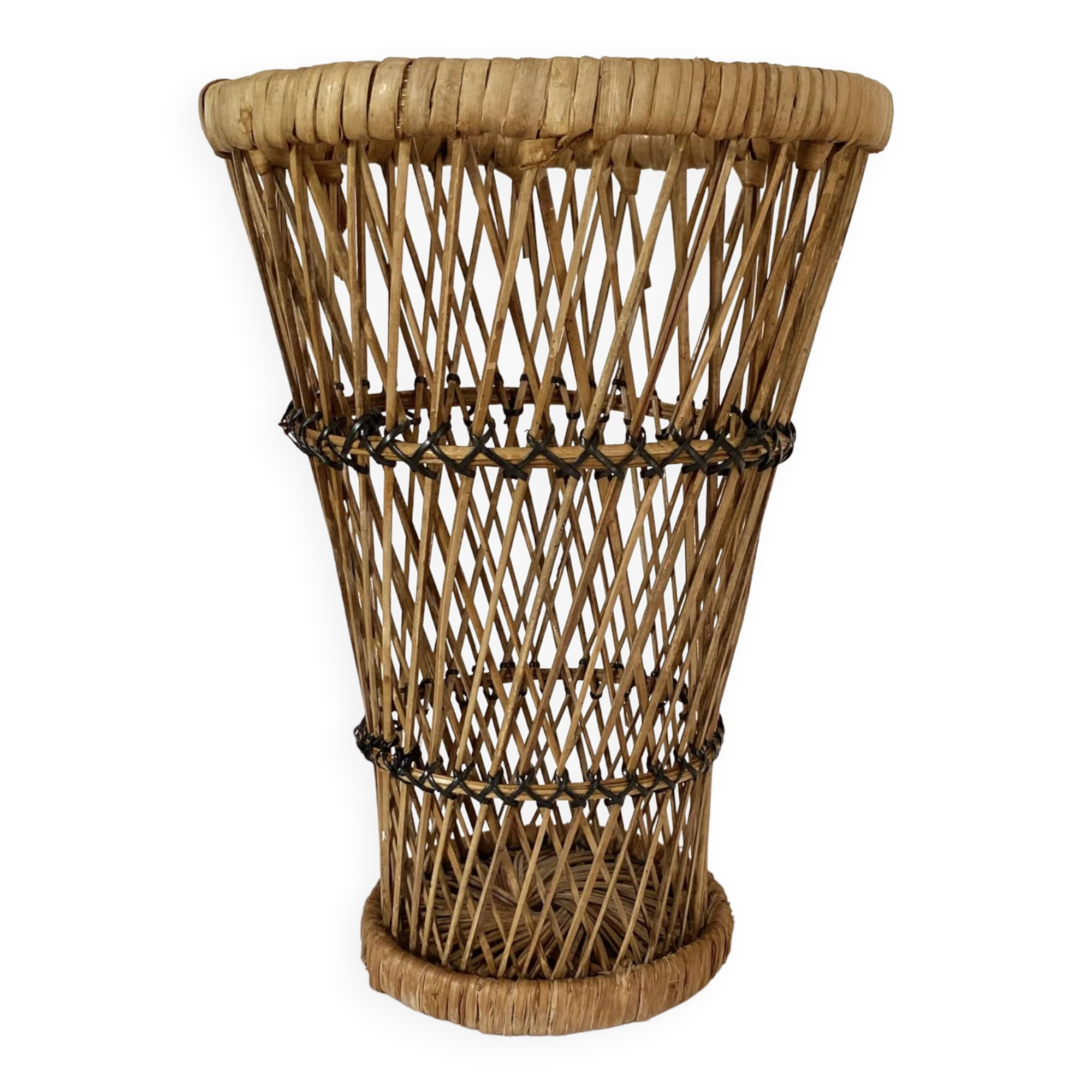 Basketwork basket