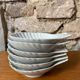 Shell-shaped porcelain soap dish