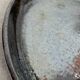 Round iridescent ceramic dish Vallauris