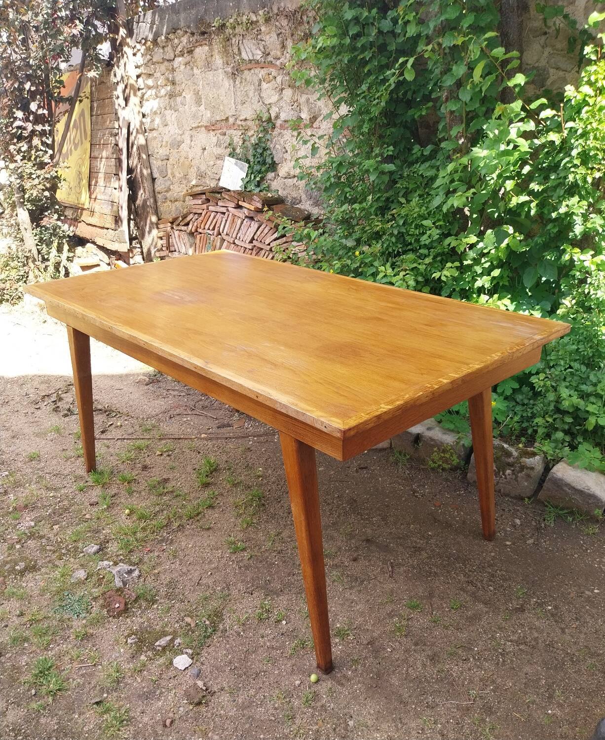 50s wooden table