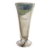 Antique Small Soliflor Vase in Molded Glass