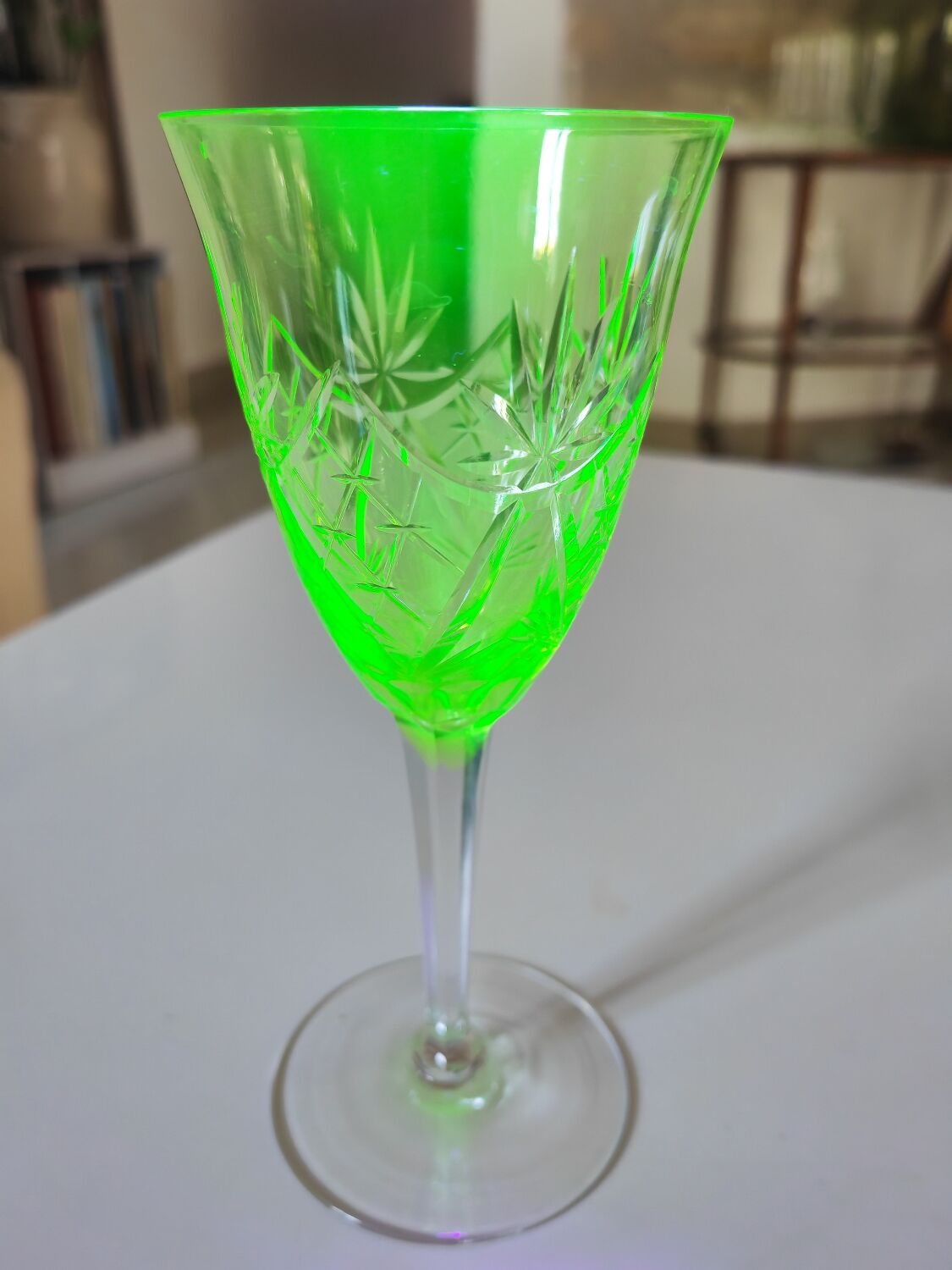 Old uranium glass