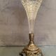 Vase bouquet cone cut crystal Baccarat Saint Louis late nineteenth early twentieth