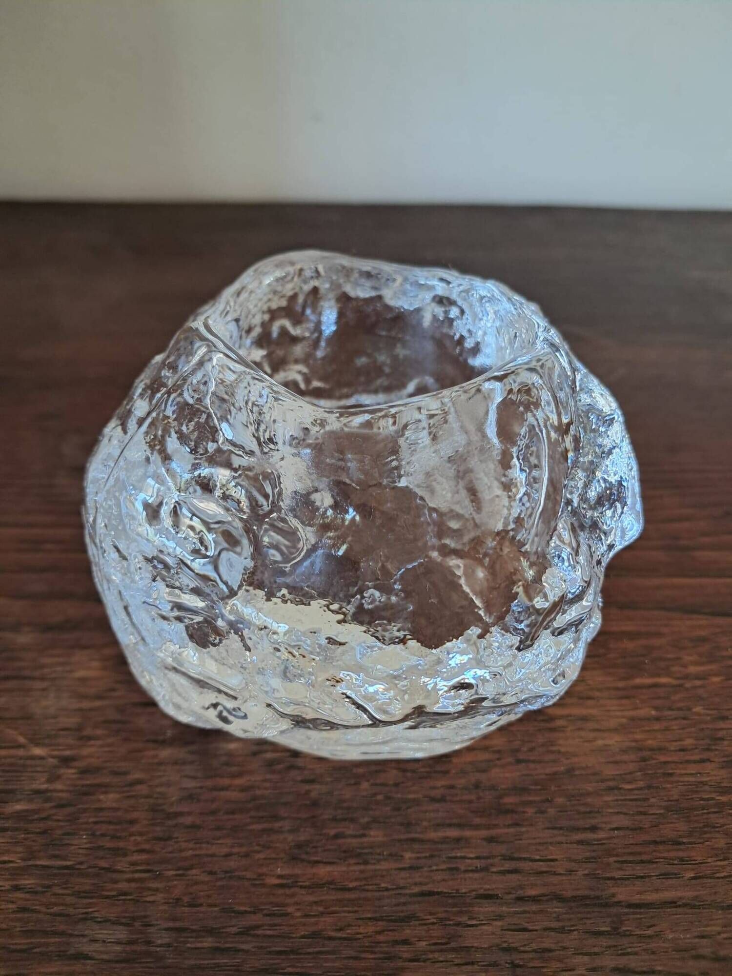 Photophore / Vintage candlestick Kosta Boda - Swedish art glass