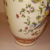 Vase Asian bird decorations