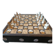 Jeu d échecs en bois et nacre