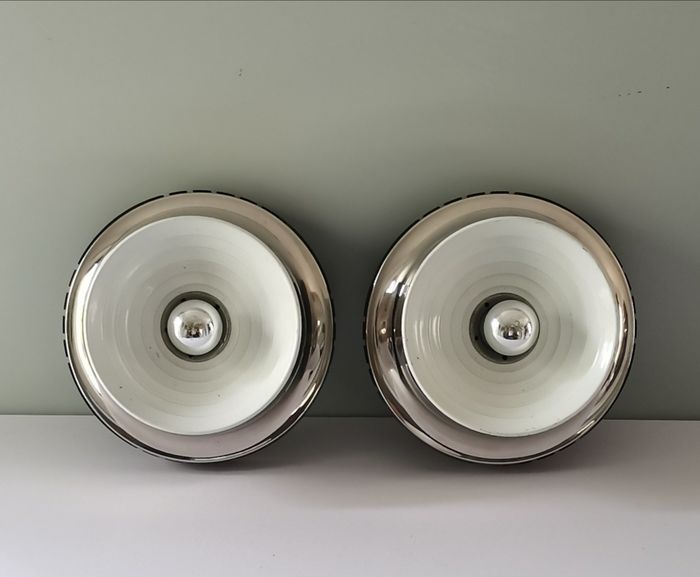 Pair of Italian Wall lamps Targetti