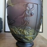 Art Nouveau vase signed Georges de Feure by Daum