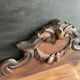 Large ancient carved wooden pediment, early 20th century