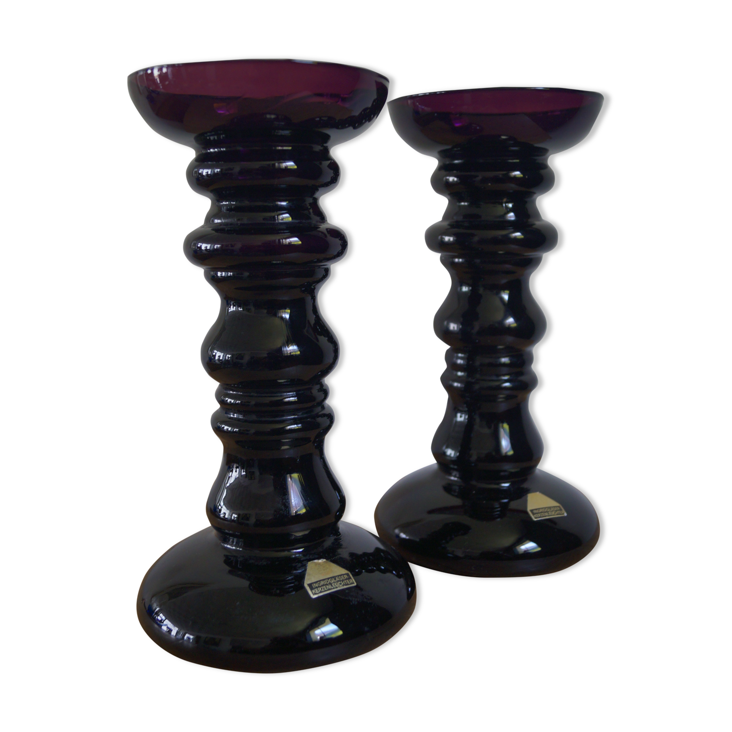 Pair of vases Ingrid Glaser 1970