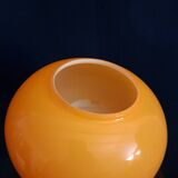 Vintage opaline pendant light. 1970s