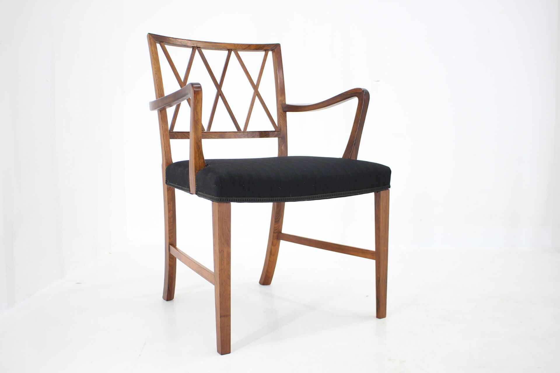 1960s Ole Wanscher Palisander Armchair for AJ Iverson Snedkermester