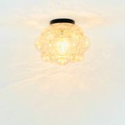 1 of 3 Mid-Century Bubble Glass Ceiling Lights by H.Tynell for Limburg, 70s