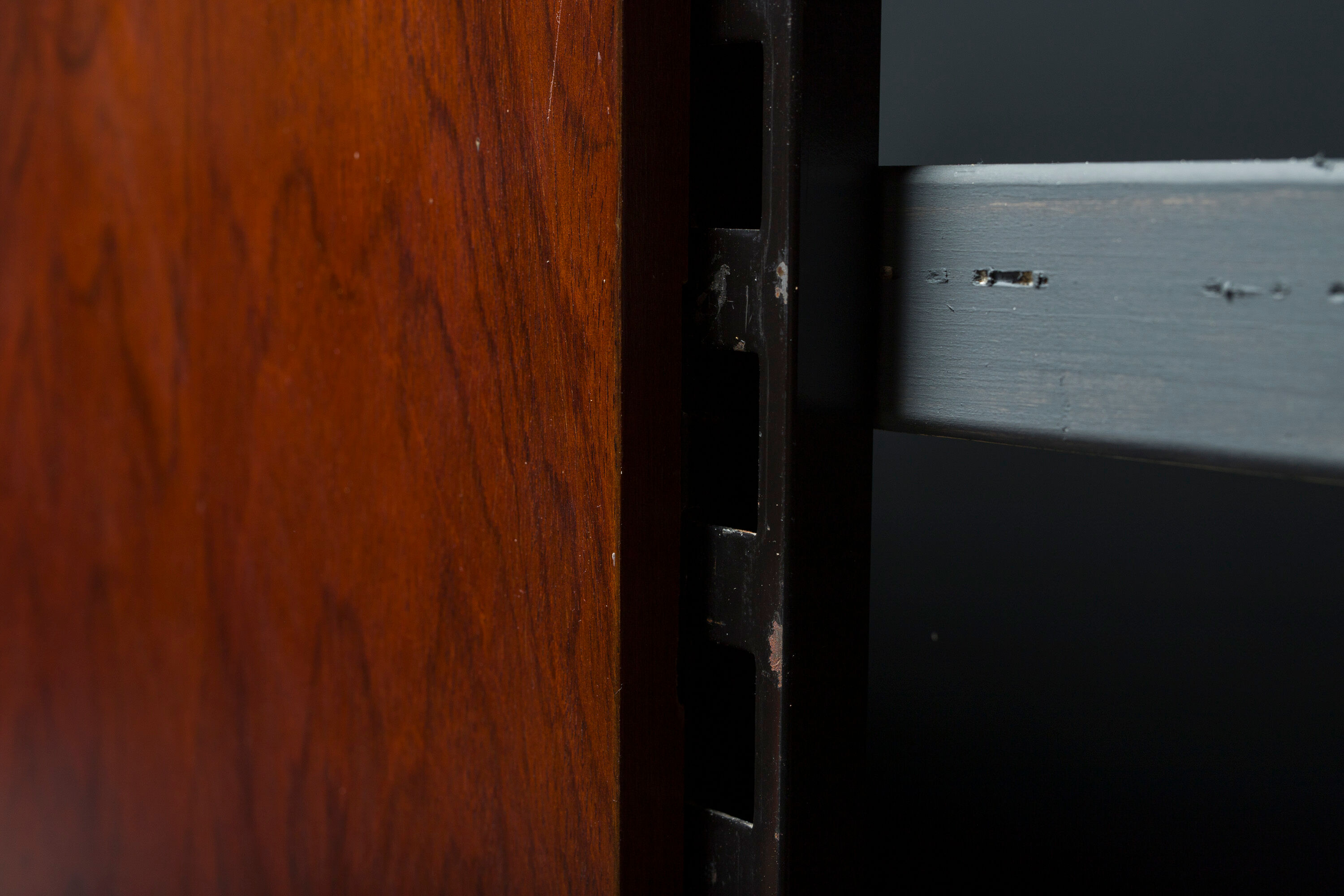 German Rosewood Modular Wall Shelves by IDEE Mobel, 1960s, Set of 25