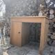 Bureau ancien en bois rénové
