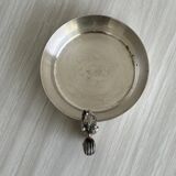 Metal cup with squirrel