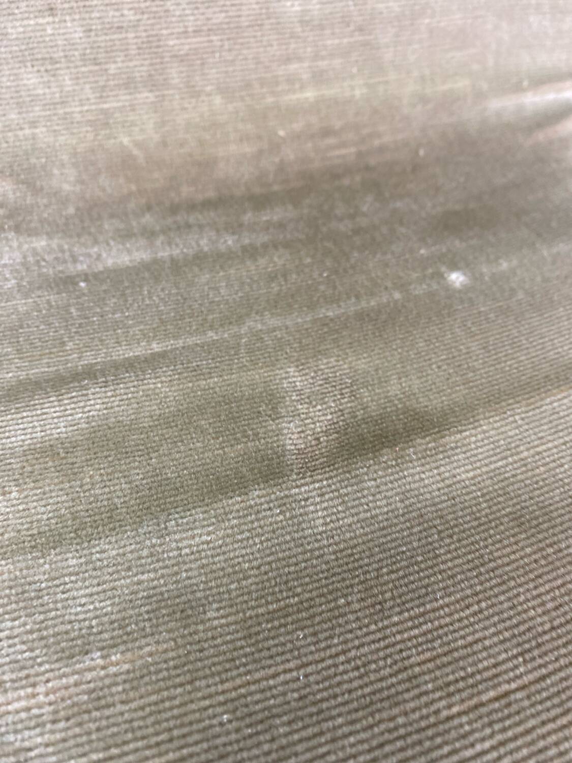 Vintage velvet children's armchair