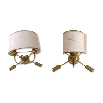 Pair of appliques