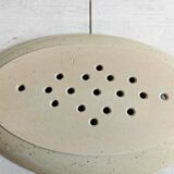 Asparagus dish in glazed stoneware signed osul