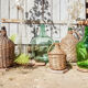 Vintage demijohn