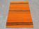 Orange handmade small rugs