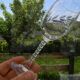 6 crystal white wine glasses from ARQUES. Epi Fleury model.