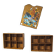 Teak wall locker