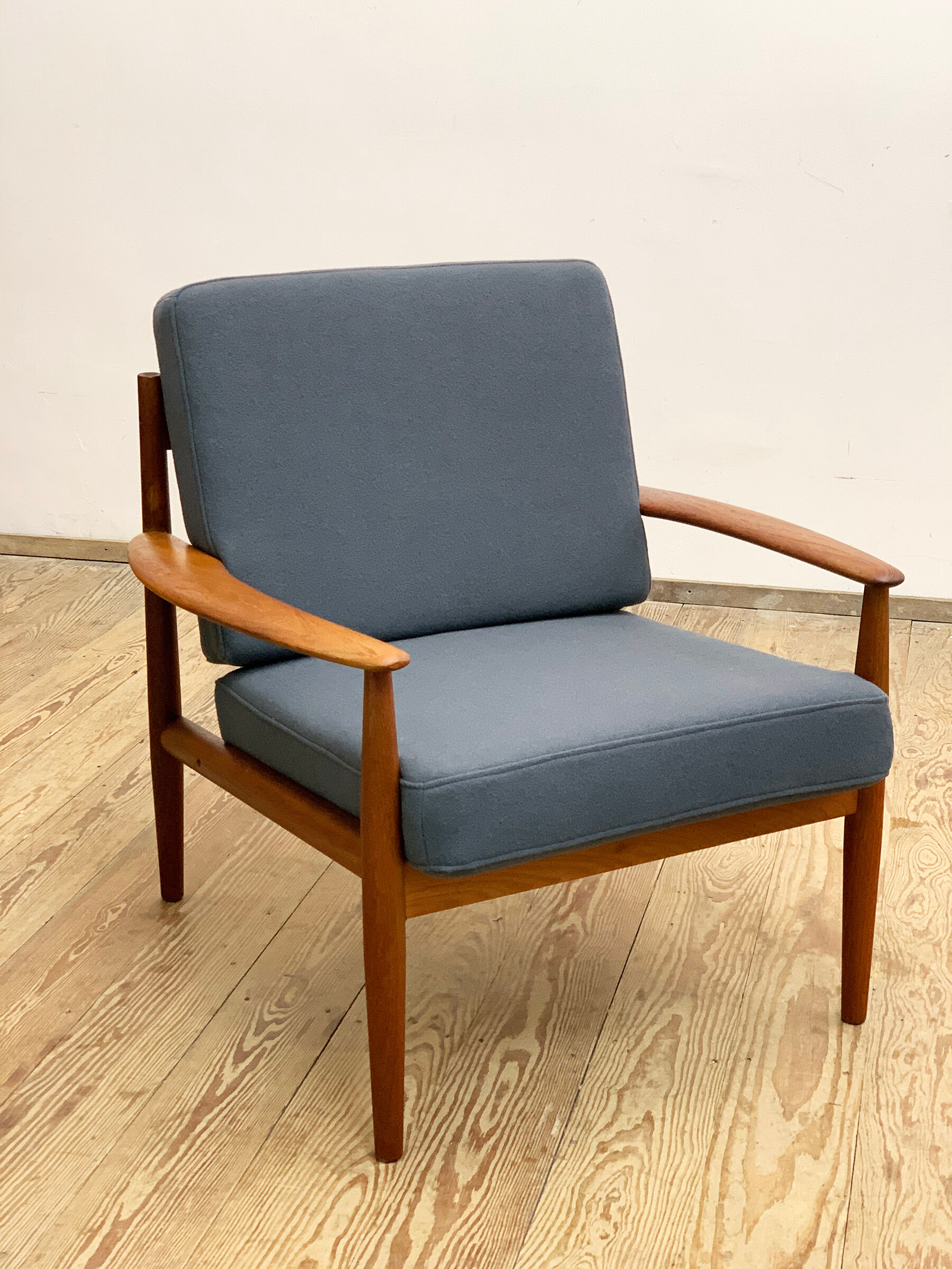 Teak armchair or easy chair by Grete Jalk for France & Son, Danish Design, 1950er