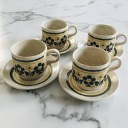 Vintage English Biltons cups and saucers