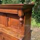 Old 18th century 2-part solid oak dresser