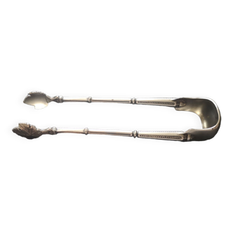 Sterling silver sugar tongs 19th century