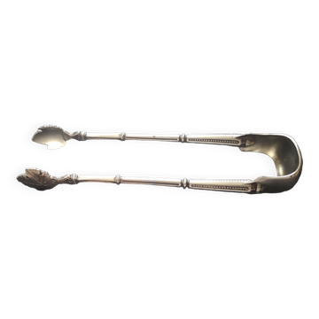 Sterling silver sugar tongs 19th century