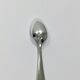 12 art deco mocha spoons made of silver metal