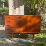 Small vintage Scandinavian sideboard