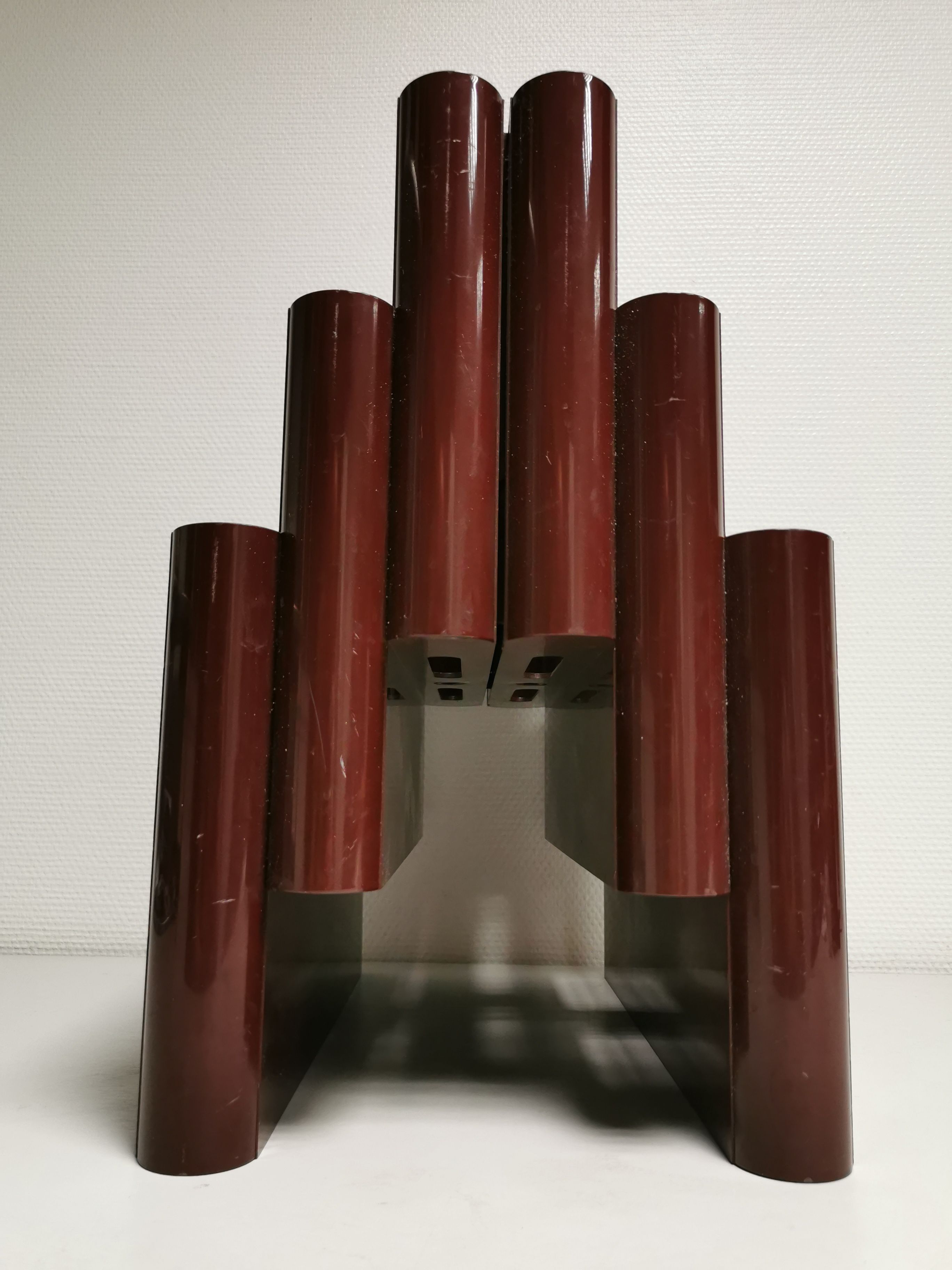 Vintage magazine holder 60's Kartell G.Stoppino, Italy