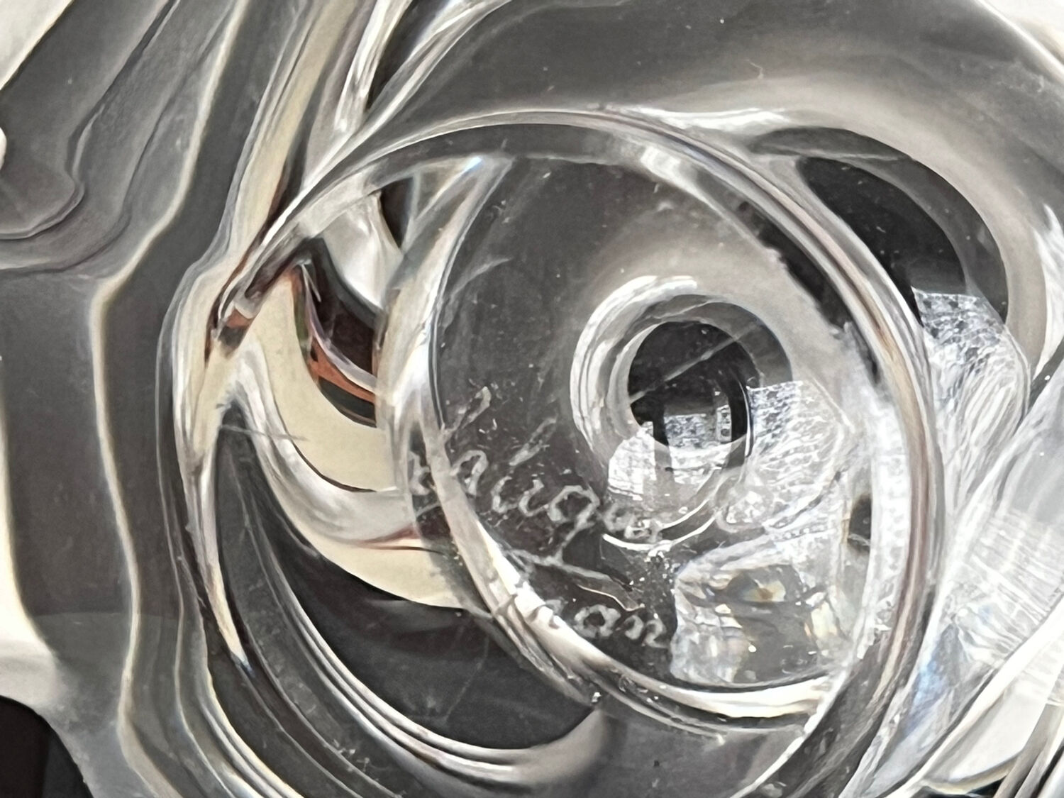 Lalique perfume bottle