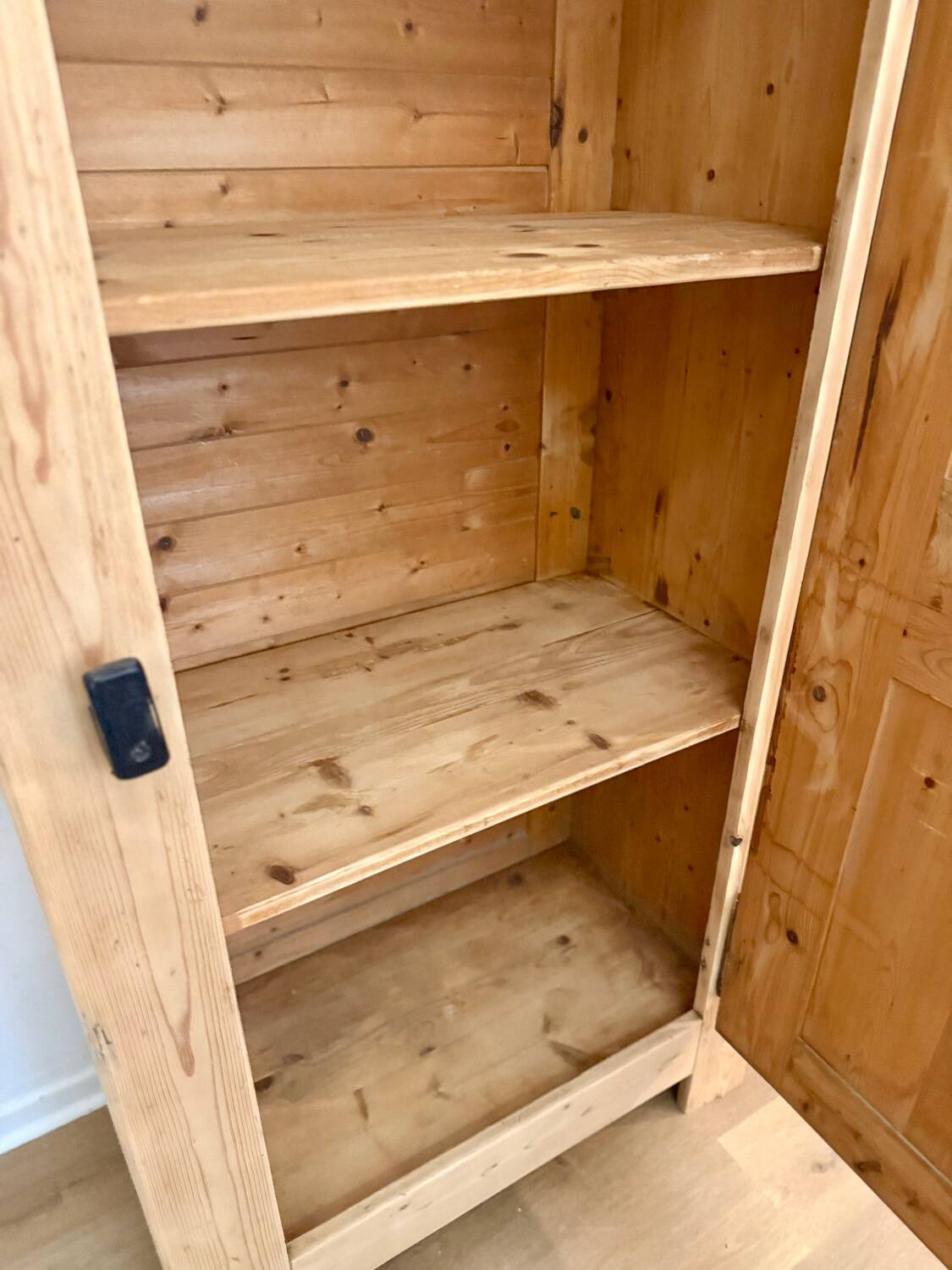 Solid wood cupboard