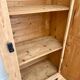 Solid wood cupboard