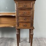 Coiffeuse avec miroir triptyque de style Louis XVI, XXe siècle