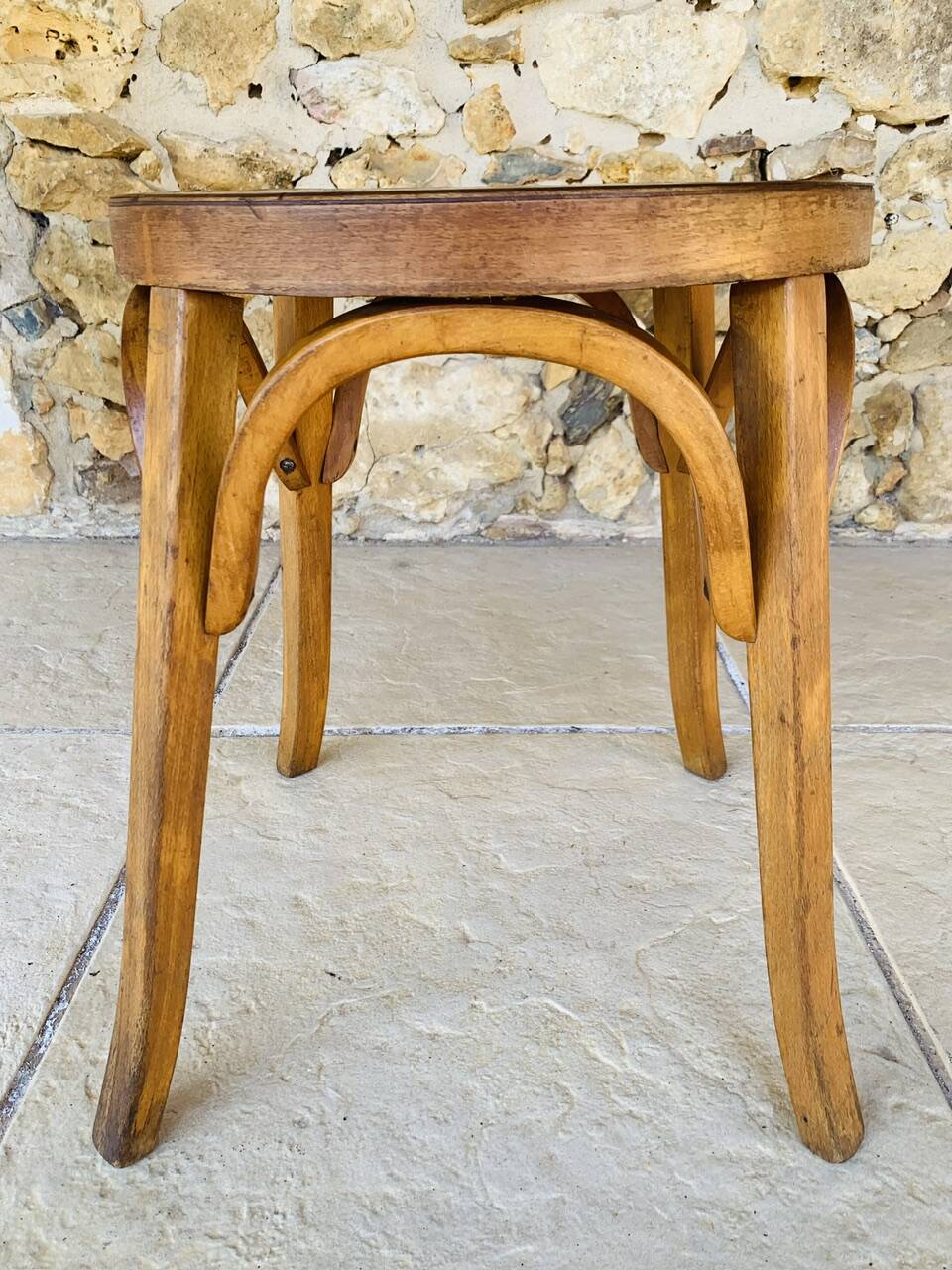 Pair of Vintage Baumann Stools, Model 92, Circa 50s/60s