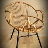 Duo rattan chairs