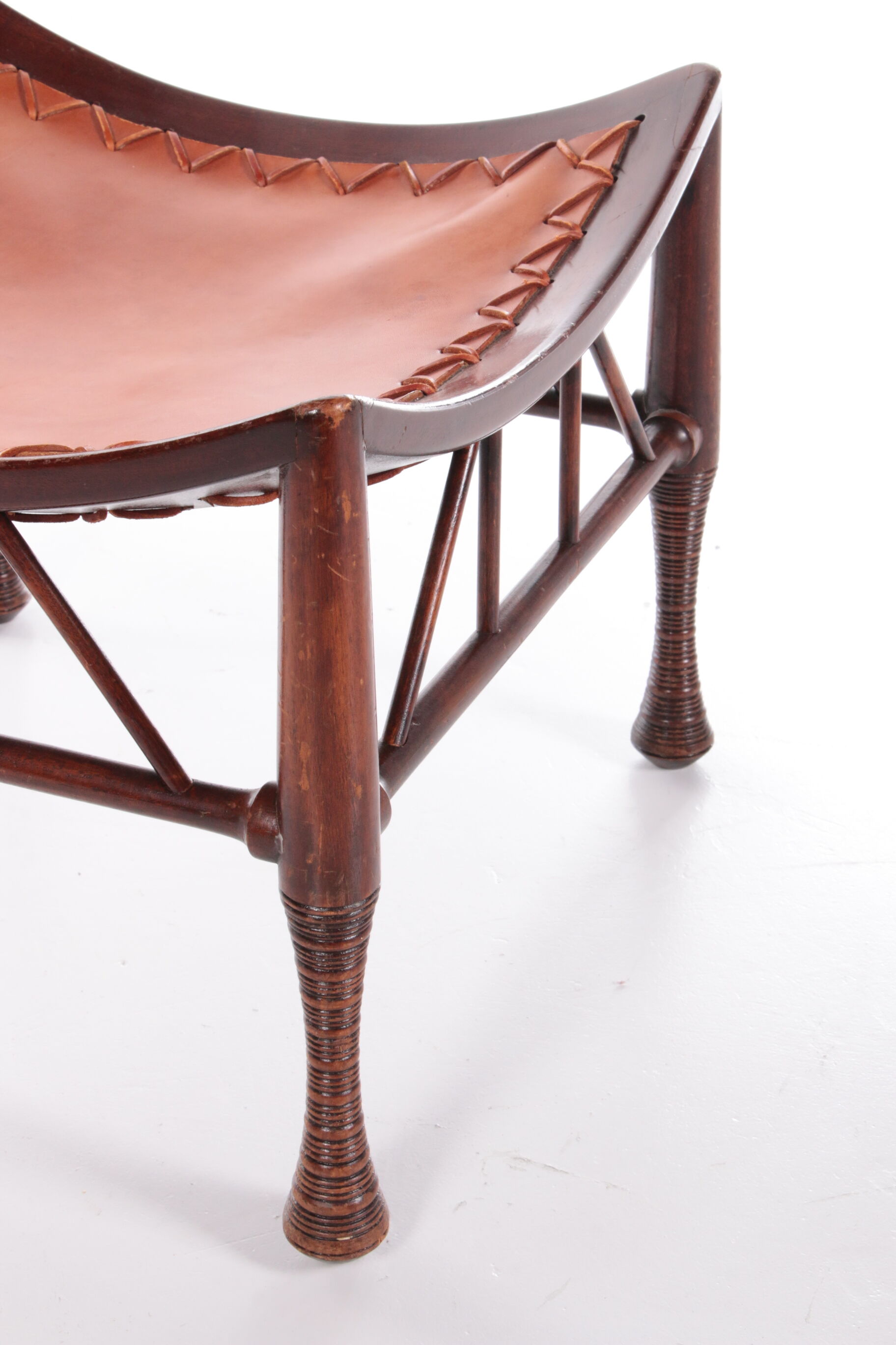 Liberty & Co Chair with footstool design by Thebe 1950