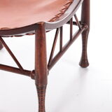 Liberty & Co Chair with footstool design by Thebe 1950