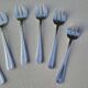 6 Art Deco oyster forks by Jean François Guillaumot